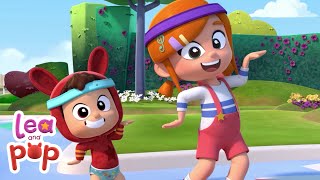 Inspire kids to move and dance  Looby Loo  Dance Songs for KIDS  Lea and Pop Baby Songs [upl. by Kala]