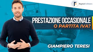 Prestazione Occasionale o Partita IVA [upl. by Eneja]