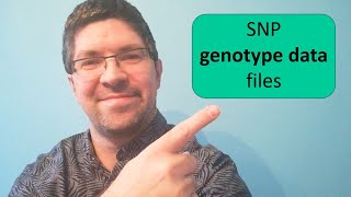 Genomics in practice  SNP genotype data files [upl. by Nillek]