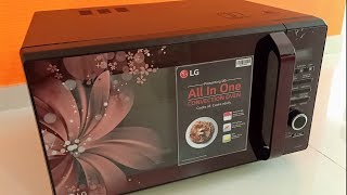 LG 28L Convection Microwave Oven Demo amp Review in Telugu [upl. by Leahcin]