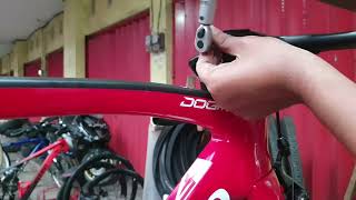 BIKE BUILD ROAD BIKE PINARELLO DOGMA F RIM BRAKE [upl. by Ihel]