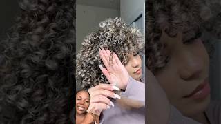 ¿Sabes cómo usar correctamente tu cepillo curly  Consigue rizos definidos rizos shortsviral [upl. by Yrmac408]