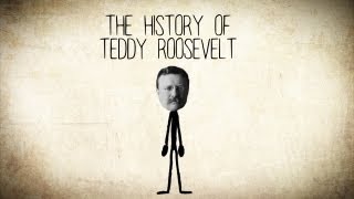 The History of the Life of President Teddy Roosevelt [upl. by Ahtiekal625]