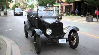 Wayne Dumaine drives his vintage 1924 Model T Sedan [upl. by Lipman]