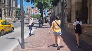 Cordoba Argentina Walking Tour around the historical centre 2024 [upl. by Essyle837]