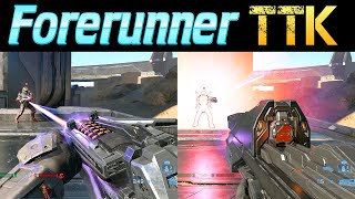 Forerunner Weapon Kill Times  Halo Infinite [upl. by Ayotac]