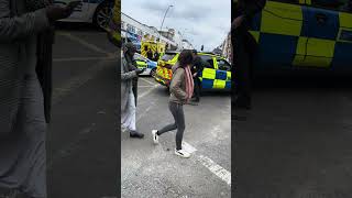 Serious incident on Kilburn High Road Thursday 25 April walkwithro [upl. by Lavona303]