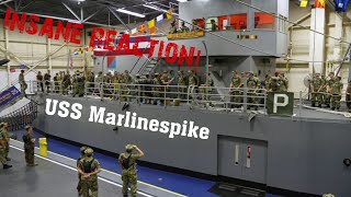 Navy Bootcamp Marlinspike REACTION [upl. by Atteuqahs]