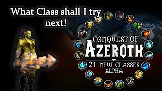 New Conquest of Azeroth Characters  Exploring New Classes with Tator  Project Ascension [upl. by Suh]