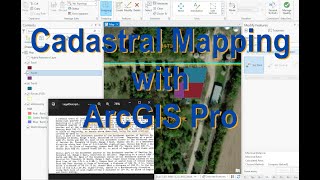 Cadastral Mapping with ArcGIS Pro [upl. by Rimidalb]