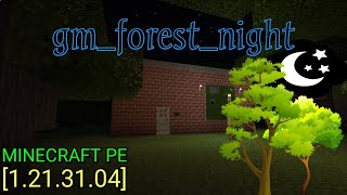 Map gmforestnight gmod map  Minecraft PE [upl. by Hike151]