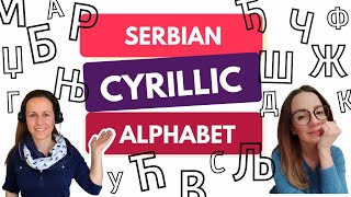 Read and Write Serbian Cyrillic Alphabet Azbuka [upl. by Kcirdnek]