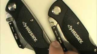 Husky Utility Knife Friedmanism Product Reviews [upl. by Budde]