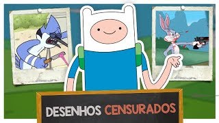 7 DESENHOS ANIMADOS que foram PROIBIDOS na TV  Projeto Corneta [upl. by Rakel64]