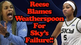 Angel Reese Drops 6Word Complaint About Sky Coach Teresa Weatherspoon [upl. by Notsag937]