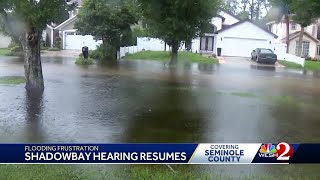 Judge sides with Longwood homeowners orders neighbor to fix plugged pipe after Shadowbay flooding [upl. by Bornstein]