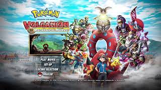 Pokémon The Movie Volcanion and the Mechanical Marvel DVD Menu 2017 [upl. by Lew]