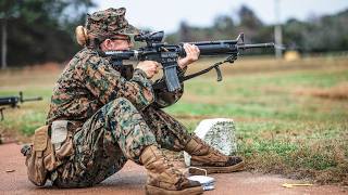 Every Marine is a Rifleman Teaching Marines how to shoot [upl. by Sivla]