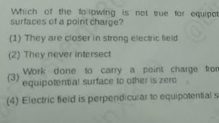 Equipotential surface characteristics [upl. by Caraviello]