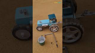 Mini Chaff Cutter Machine Project Mini Handpump Water Motor And Cow Video Project shorts [upl. by Odiug251]