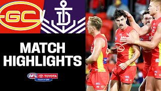 Gold Coast v Fremantle Highlights  Round 2 2019  AFL [upl. by Siuluj]