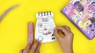 ASMR Relaxing Aesthetic Journaling and Sticker asmr journal sticker [upl. by Elttil907]