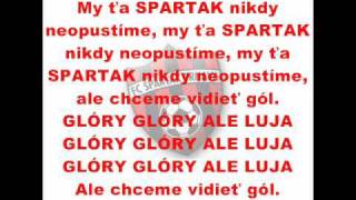 Spartakovská hymna text [upl. by Brennan]