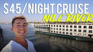 45NIGHT NILE RIVER CRUISE Luxor to Aswan Egypt 🇪🇬 [upl. by Beaumont]