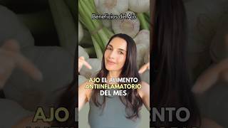 AJO y sus Beneficios antiinflamatorios para la salud salud alimentosaludable ajo [upl. by Lydell627]