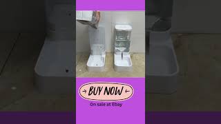 New GravityFed Dog Feeder amp Water Dispenser Set – Effortless Feeding amp Hydration for Your Pet 🐶🐱 [upl. by Domineca]