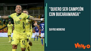 ¡Dayro lo tiene claro quotQuiero ser campeón con Bucaramangaquot [upl. by Ecirtael]