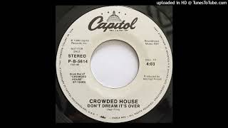 Crowded House  Dont Dream Its Over Isolated Vocals [upl. by Pallas]