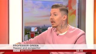 Professor Green Interview BBC Breakfast 2014 [upl. by Claudette]