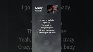 Crazy  Aerosmith [upl. by Annayram]