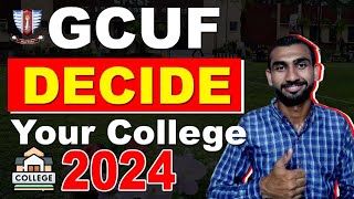 Decide Your College in 2024 GCUF Affiliated Colleges [upl. by Rivera]