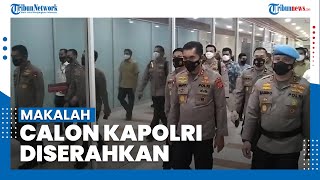 Kadiv Propam dan Dua Kapolda Antar Makalah Calon Kapolri ke Komisi III DPR RI [upl. by Lotsyrk]