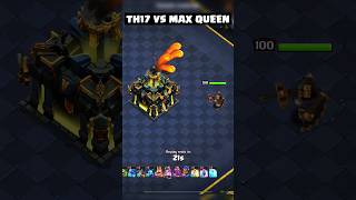 TH17 VS MAX ARCHER QUEEN🔥💀 clashofclans coc cocshorts [upl. by Acebber]