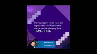 North Texas Home Prices To Rise up to 61 in Q4 [upl. by Undry]