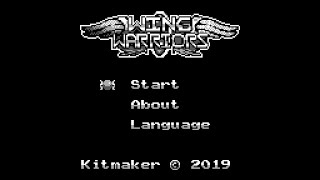 Game Boy Longplay 373 Wing Warriors Homebrew [upl. by Nyvlem]