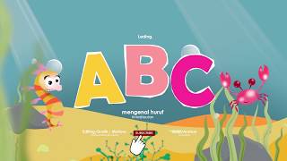 Belajar ABC Alphabet 1 tahun  Bahasa malaysia Kanakkanak belajar beginner [upl. by Nomrej]