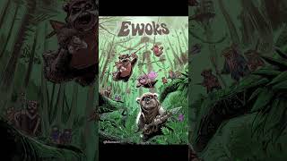 Ewoks are never referred as Ewoks in Star Wars Return of the Jedi [upl. by Swithin]