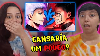 REACT GOJO VS SUKUNA PT1 EXPANSÃO DE DOMINIO PROD KAYRO  YONDAX [upl. by Zelazny]