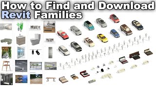 How to find and Download Families for Revit Tutorial [upl. by Andromada138]