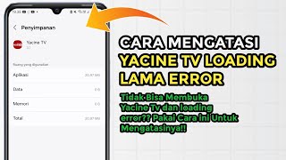 Cara Mengatasi Yacine Tv Loading Lama Error  Yacine Tv Tidak Bisa Dibuka [upl. by Aillicec]