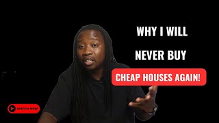 The Surprising Truth About Cheap Houses Nobody Tells You [upl. by Nylakcaj547]