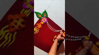 Happy new year youtubeshorts shortsfeed newyeareasyrangoli newyear newyear2024 viral viral [upl. by Gabbie]