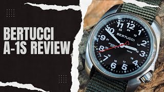 Bertucci A1S 36mm Field Watch Review [upl. by Inahc]