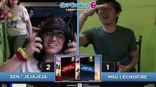 Get Cooked 6 MSU  EchoFire Ness vs ZEN  JeJaJeJa Kirby [upl. by Nawoj]