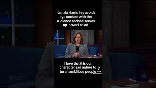 Kamala avoid eye contact  memesvideo memes memesdaily kamalaharris eyecontact wordsalad [upl. by Aynot574]