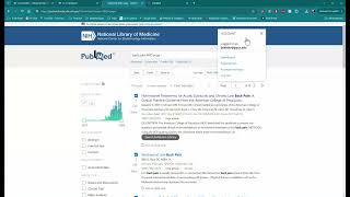 Saving amp Sharing Search Results in PubMed [upl. by Gayl373]